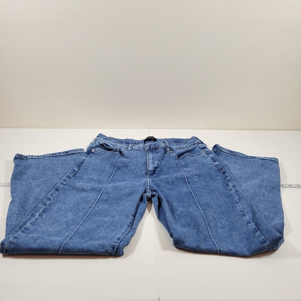 Banana Republic Women's Jeans Mid Rise Straight Size 30/10 Petite Blue